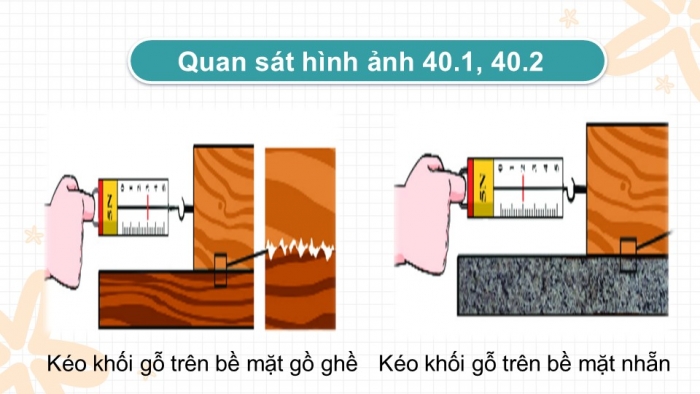 Giáo án PPT KHTN 6 chân trời Bài 40: Lực ma sát