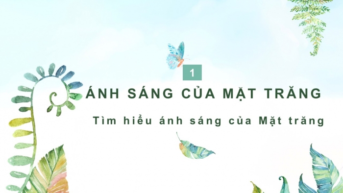 Giáo án PPT KHTN 6 chân trời Bài 44: Chuyển động nhìn thấy của Mặt Trăng