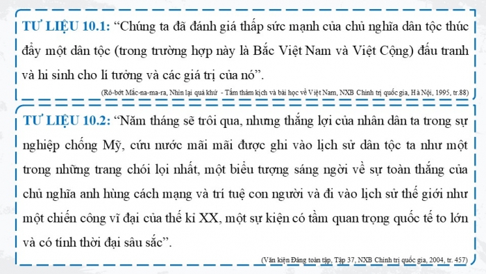 Giáo án điện tử Lịch sử 9 cánh diều Bài 14: Việt Nam từ năm 1954 đến năm 1975 (P6)