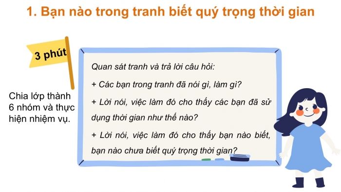 Giáo án PPT Đạo đức 2 chân trời Bài 1: Quý trọng thời gian