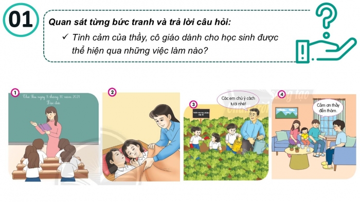 Giáo án PPT Đạo đức 2 chân trời Bài 5: Kính trọng thầy giáo, cô giáo