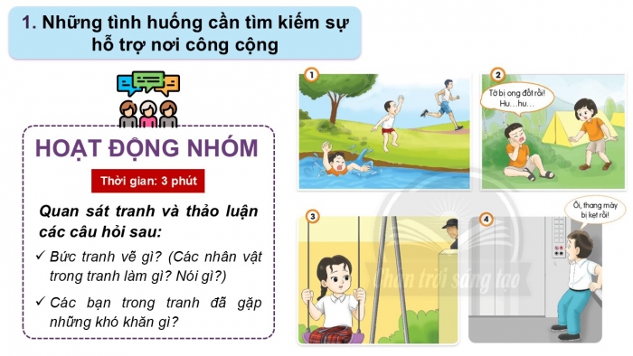 Giáo án PPT Đạo đức 2 chân trời Bài 12: Tìm kiếm sự hỗ trợ khi ở nơi công cộng