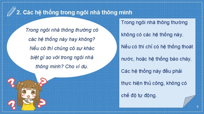 Giáo án PPT Công nghệ 6 cánh diều Bài 3: Ngôi nhà thông minh