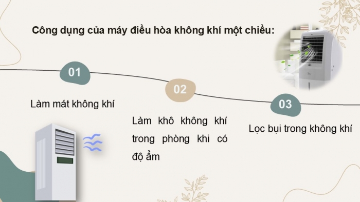 Giáo án PPT Công nghệ 6 cánh diều Bài 15: Máy điều hoà không khí một chiều