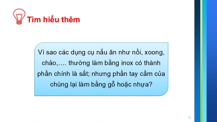 Giáo án PPT KHTN 6 cánh diều Bài 6: Tính chất và sự chuyển thể của chất