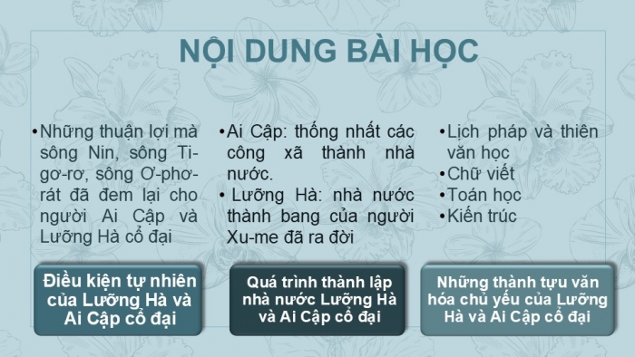 Giáo án PPT Lịch sử 6 cánh diều Bài 6: Ai Cập và Lưỡng Hà cổ đại