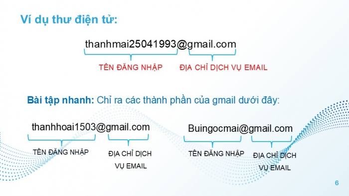 Giáo án PPT Tin học 6 cánh diều Bài 5: Giới thiệu thư điện tử