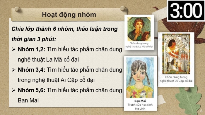 Giáo án PPT Mĩ thuật 6 cánh diều Bài 1: Chân dung bạn em