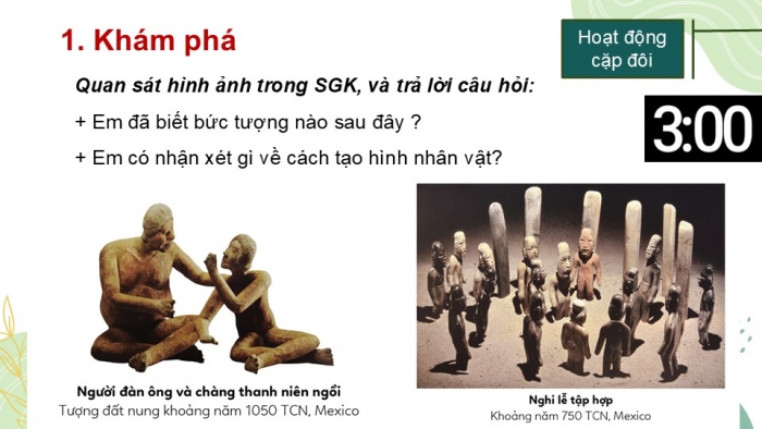 Giáo án PPT Mĩ thuật 6 cánh diều Bài 2: Tạo hình nhóm nhân vật