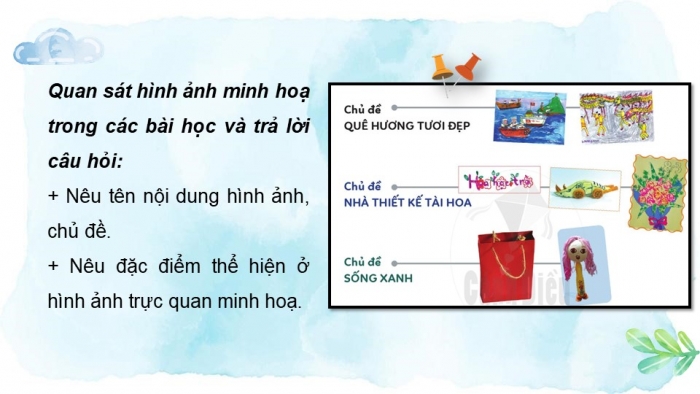 Giáo án PPT Mĩ thuật 6 cánh diều Bài 17: Ôn tập học kì II