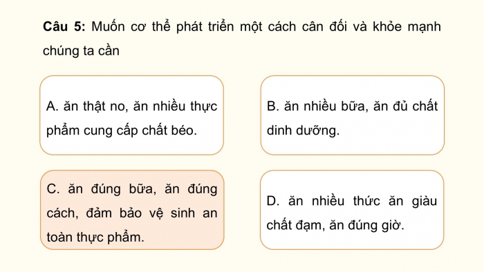 Giáo án điện tử Công nghệ 9 Chế biến thực phẩm Cánh diều Bài Ôn tập