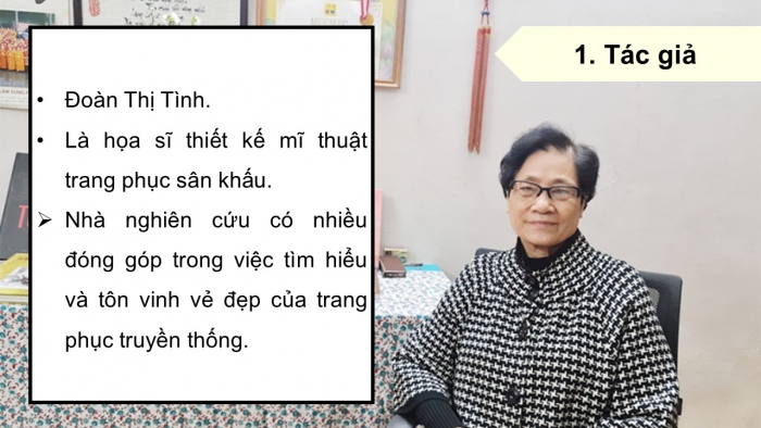 Giáo án điện tử Ngữ văn 12 chân trời Bài 7: Áo dài đầu thế kỉ XX (Đoàn Thị Tình)