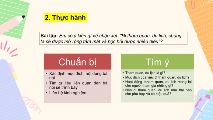 Giáo án PPT Ngữ văn 6 cánh diều Bài 4: Trình bày ý kiến về một vấn đề