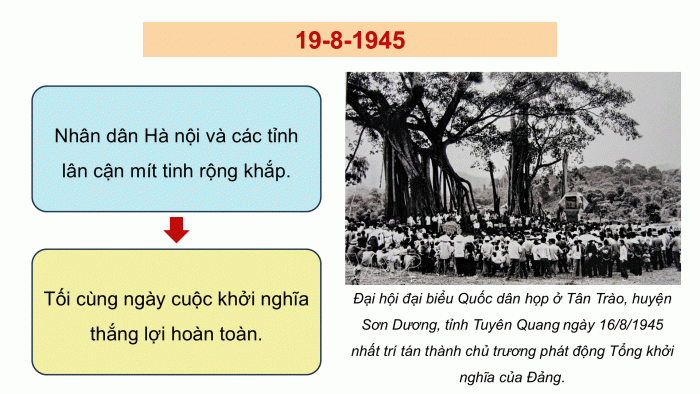 Giáo án điện tử Lịch sử và Địa lí 5 chân trời Bài 13: Cách mạng tháng Tám năm 1945