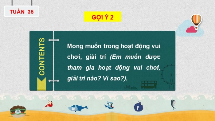 Giáo án PPT HĐTN 6 cánh diều Chủ đề 9: Kế hoạch hè - Tuần 35