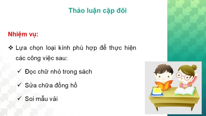 Giáo án PPT KHTN 6 kết nối Bài 3: Sử dụng kính lúp