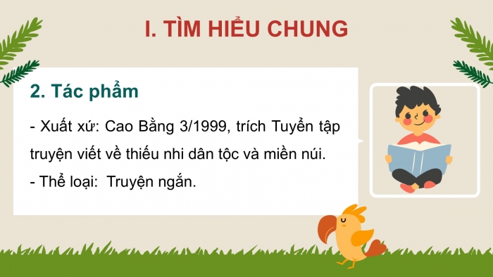 Giáo án PPT Ngữ văn 6 cánh diều Bài 9: Chích bông ơi!