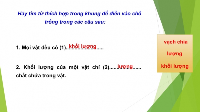 Giáo án PPT KHTN 6 kết nối Bài 6: Đo khối lượng