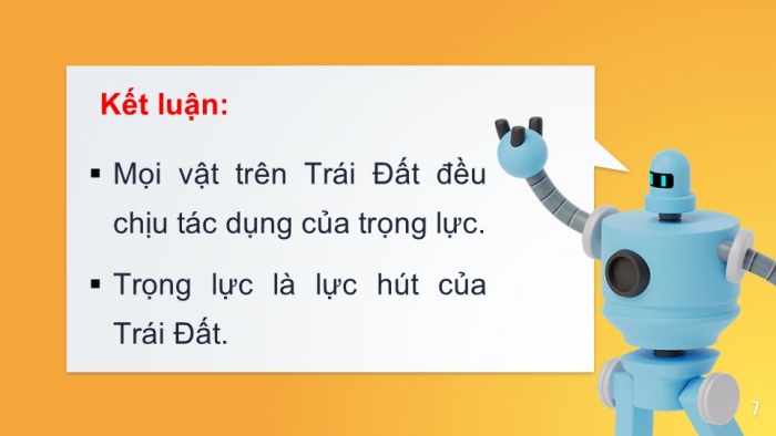 Giáo án PPT KHTN 6 kết nối Bài 43: Trọng lượng, lực hấp dẫn