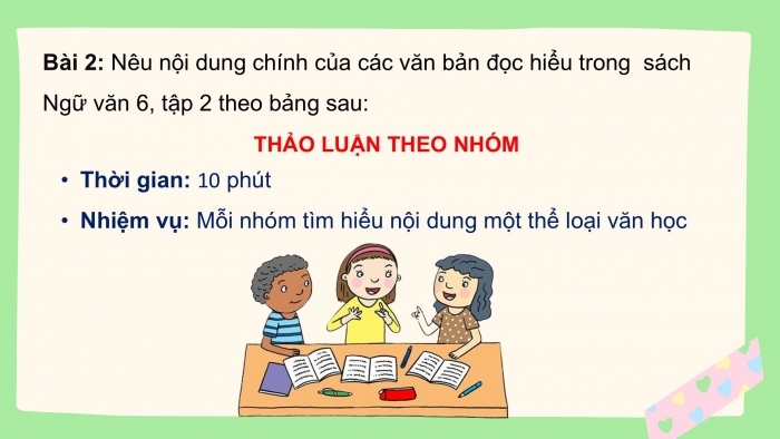 Giáo án PPT Ngữ văn 6 cánh diều Ôn tập và tự đánh giá cuối học kì II