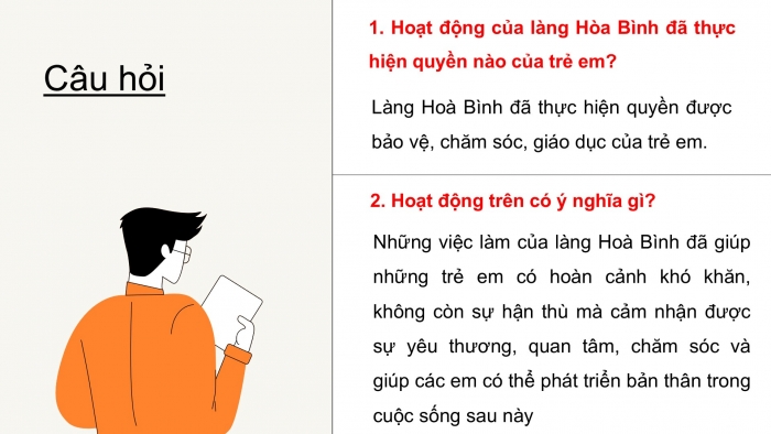 Giáo án PPT Công dân 6 chân trời Bài 12: Thực hiện quyền trẻ em