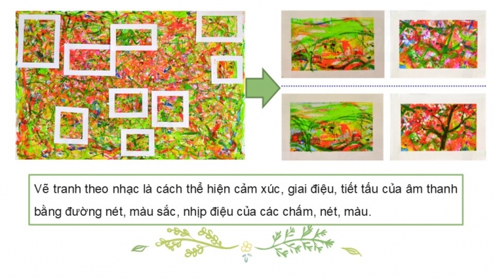 Giáo án PPT Mĩ thuật 6 chân trời Bài 1: Tranh vẽ theo giai điệu âm nhạc