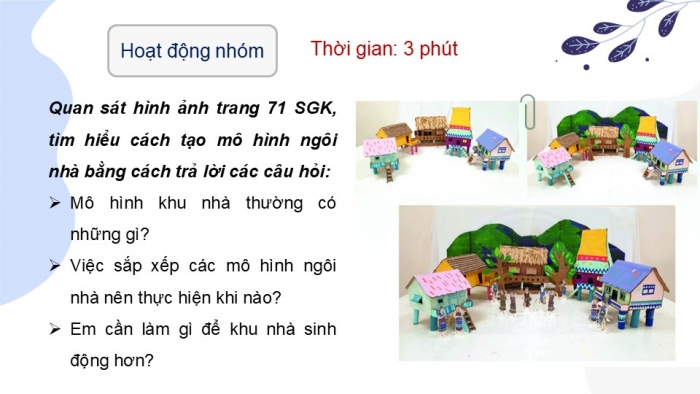 Giáo án PPT Mĩ thuật 6 chân trời Bài 3: Khu nhà tương lai