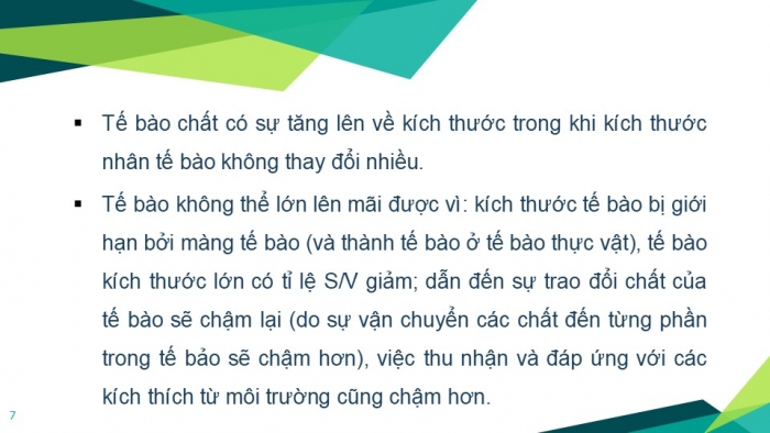 Giáo án PPT KHTN 6 kết nối Bài 20: Sự lớn lên và sinh sản của tế bào