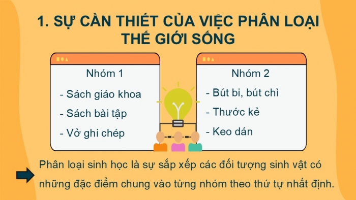 Giáo án PPT KHTN 6 kết nối Bài 25: Hệ thống phân loại sinh vật