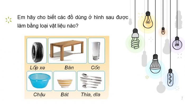 Giáo án PPT KHTN 6 kết nối Bài 12: Một số vật liệu