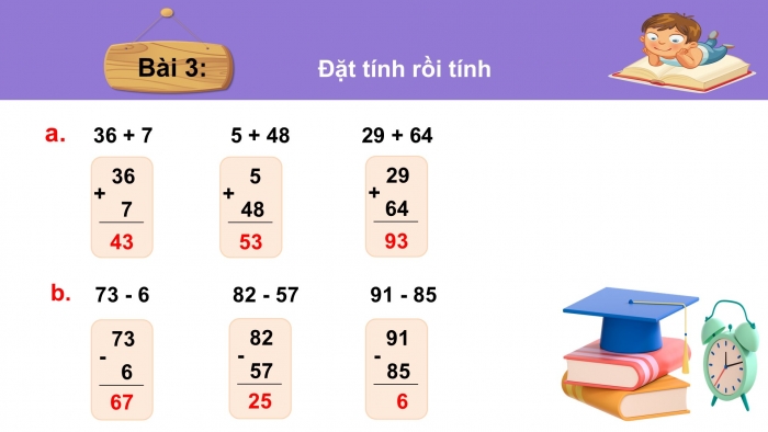 Giáo án PPT Toán 2 kết nối Bài 36: Ôn tập chung