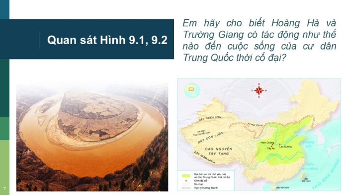 Giáo án PPT Lịch sử 6 chân trời Bài 9: Trung Quốc từ thời cổ đại đến thế kỉ VII