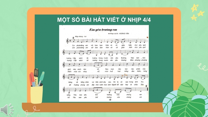 Giáo án PPT Âm nhạc 6 kết nối Tiết 10: Tìm hiểu Nhịp 4/4 (C), Bài đọc nhạc số 2, Ôn tập Thầy cô là tất cả