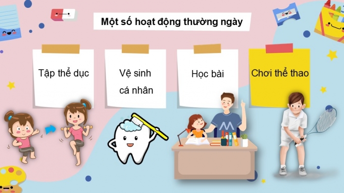 Giáo án PPT Mĩ thuật 6 kết nối Bài 14: Thiết kế thời gian biểu