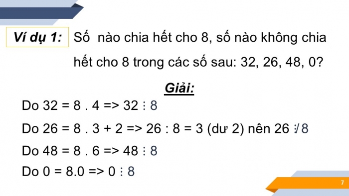 Giáo án PPT Toán 6 cánh diều Bài 7: Quan hệ chia hết. Tính chất chia hết