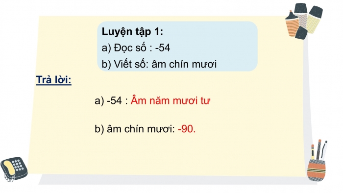 Giáo án PPT Toán 6 cánh diều Bài 1: Số nguyên âm