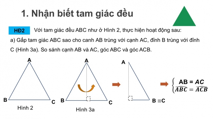 Giáo án PPT Toán 6 cánh diều Bài 1: Tam giác đều. Hình vuông. Lục giác đều