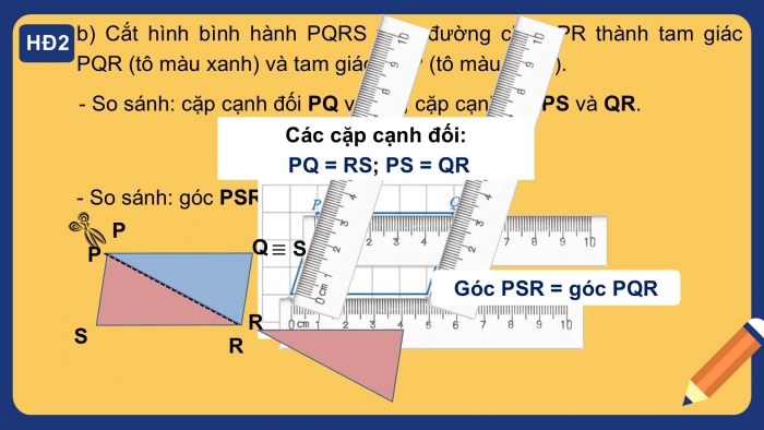 Giáo án PPT Toán 6 cánh diều Bài 3: Hình bình hành