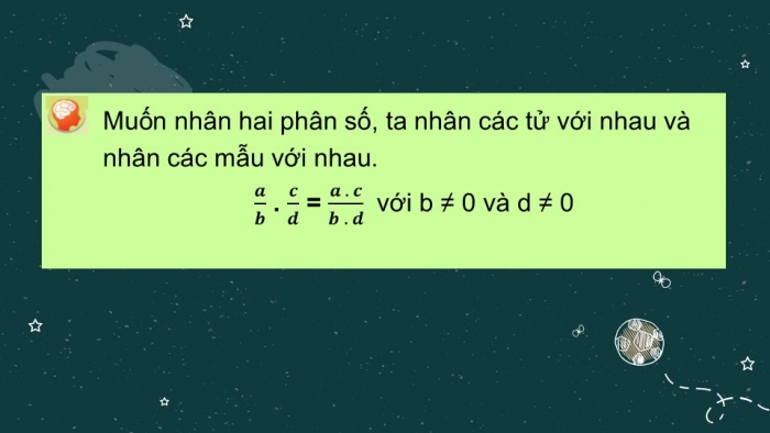 Giáo án PPT Toán 6 cánh diều Bài 4: Phép nhân, phép chia phân số