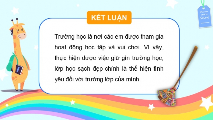 Giáo án PPT Tự nhiên và Xã hội 2 kết nối Bài 9: Giữ vệ sinh trường học