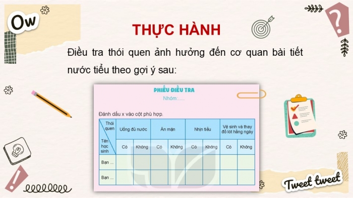 Giáo án PPT Tự nhiên và Xã hội 2 kết nối Bài 26: Chăm sóc, bảo vệ cơ quan bài tiết nước tiểu