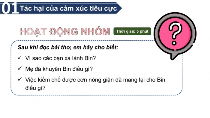 Giáo án PPT Đạo đức 2 cánh diều Bài 11: Kiềm chế cảm xúc tiêu cực