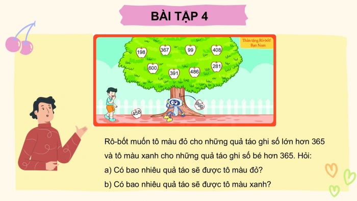 Giáo án PPT Toán 2 kết nối Bài 54: Luyện tập chung