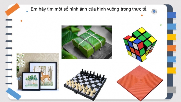 Giáo án PPT Toán 6 chân trời Bài 1: Hình vuông – Tam giác đều – Lục giác đều