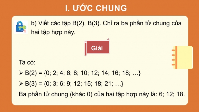 Giáo án PPT Toán 6 chân trời Bài 13: Bội chung. Bội chung nhỏ nhất