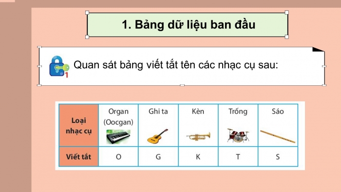 Giáo án PPT Toán 6 chân trời Bài 2: Biểu diễn dữ liệu trên bảng