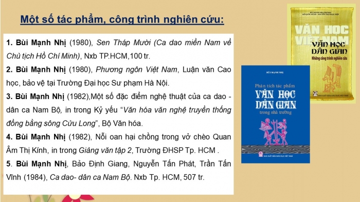 Giáo án PPT Ngữ văn 6 chân trời Bài 3: Về bài ca dao 