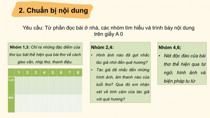 Giáo án PPT Ngữ văn 6 chân trời Bài 3: Hoa bìm