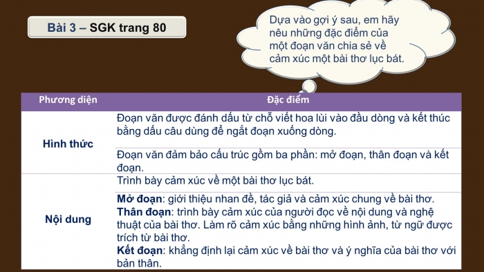 Giáo án PPT Ngữ văn 6 chân trời Bài 3: Ôn tập