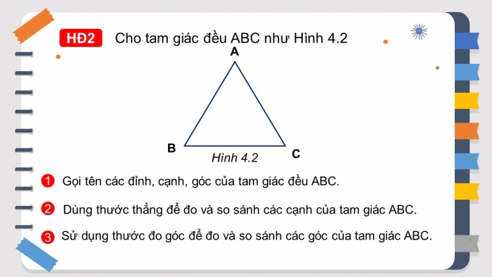 Giáo án PPT Toán 6 kết nối Bài 18: Hình tam giác đều. Hình vuông. Hình lục giác đều